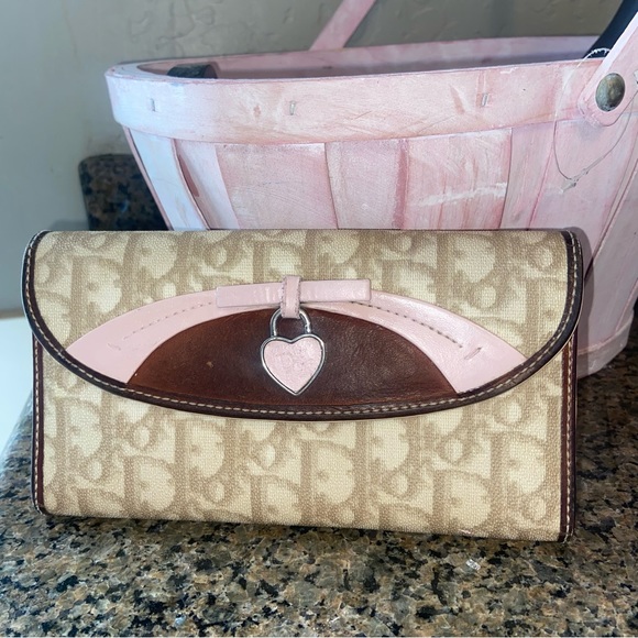 Dior Handbags - 🎀 DIOR vintage long wallet (MC0047) EUC!